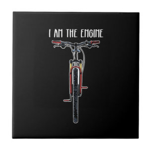 Bicicleta Engraçada Eu Sou O Motor