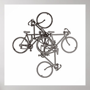 bicicleta legal do poster da bicicleta-arte