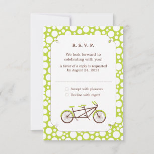 Bicicleta Tandem (Pontos Verdes) RSVP
