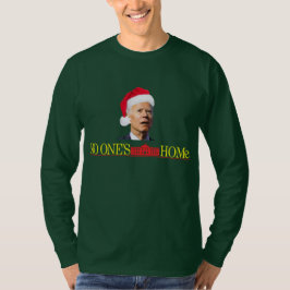 Biden Christmas Engraçado L/S - Camisa Sozinha 