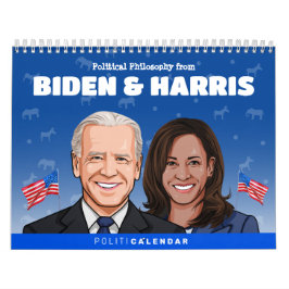 Biden Harris Calendário Humor Político