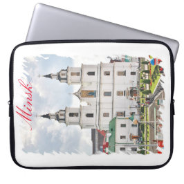 Bielorrússia Minsk Arquitetura Capas para Laptop