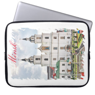 Bielorrússia Minsk Arquitetura Capas para Laptop