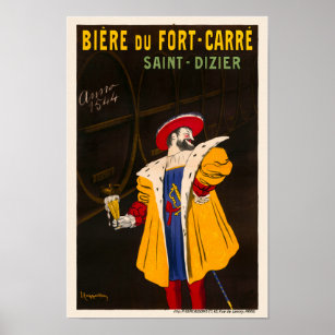 Bière du Fort-Carré Vintage Poster 1907