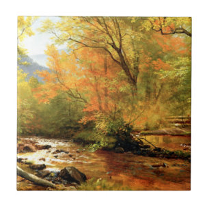 Bierstadt - Brook in Woods