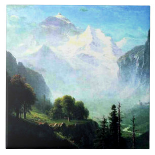 Bierstadt - Cachoeira Staubbach perto de Lauterbru