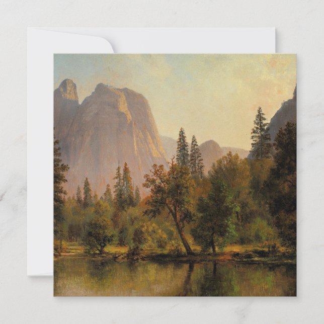 Bierstadt - Catedral Rocks, Vale de Yosemite, (Frente)