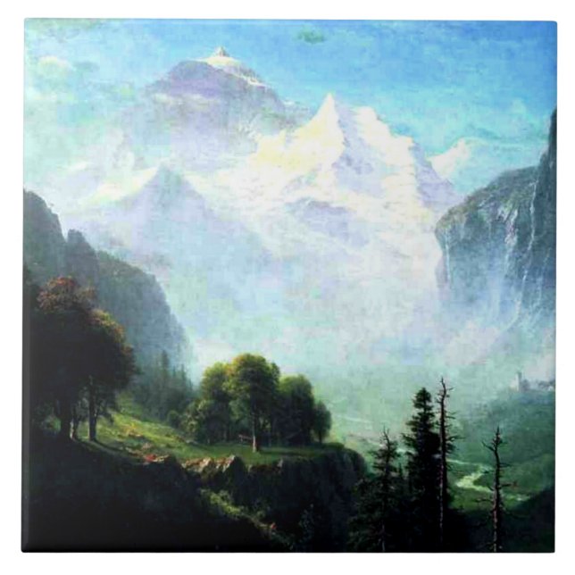 Bierstadt - Staubbach Falls near Lauterbrunnen (Frente)