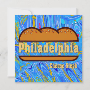 Bife do queijo de Philadelphfia