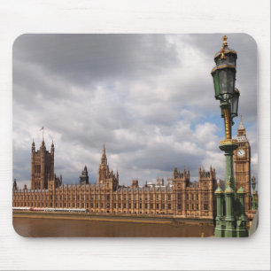 Big Ben e o parlamento no mousepad de Londres