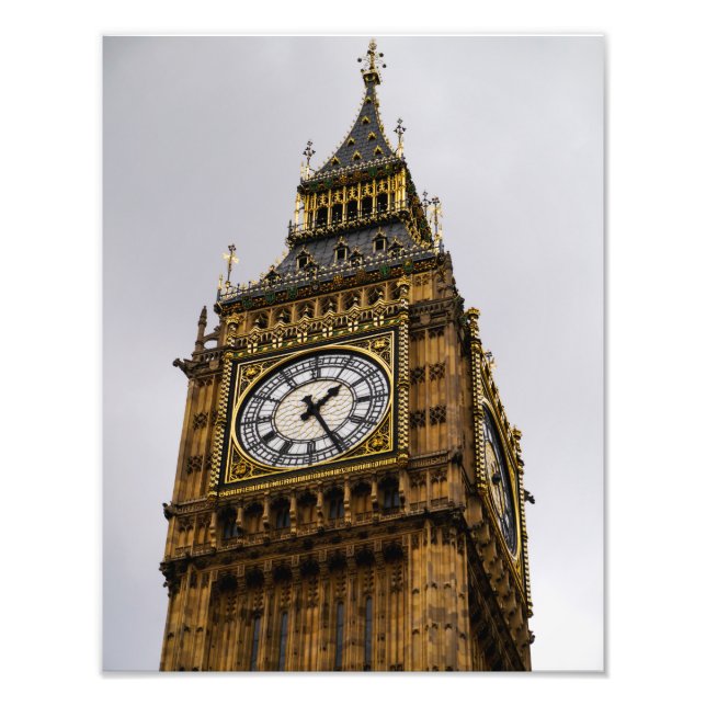 Big Ben, Londres - Impressão de fotos (Frente)