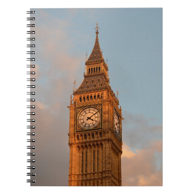 Big Ben no caderno de Londres (Frente)