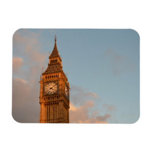 Big Ben no ímã retangular da foto de Londres