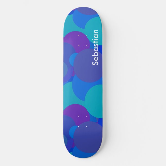 Big Blue Marbles Skateboard Deck (Frente)
