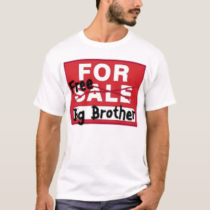 Big brother para camisetas engraçadas da venda