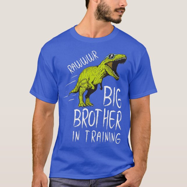 Big Brother Treinando Camisas de Dinossauro para M (Frente)