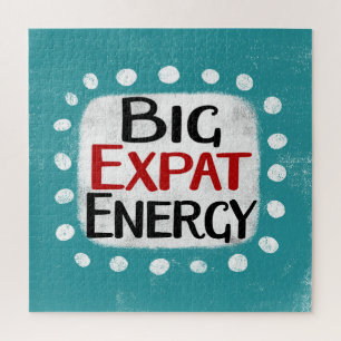 Big Expat Energy Jigsee Quebra-cabeça