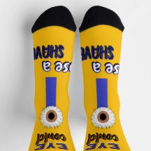 Big Hairy Eye Crew Socks