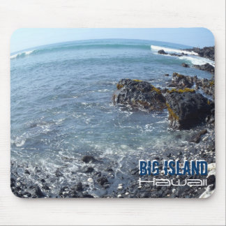 Big Island Hawaii distorceu a vista mousepad