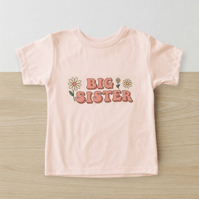 Big Sister T-Shirt - Cute Maternity Announcement  (Criador carregado)