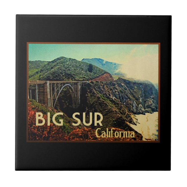 Big Sur California Vintage (Frente)