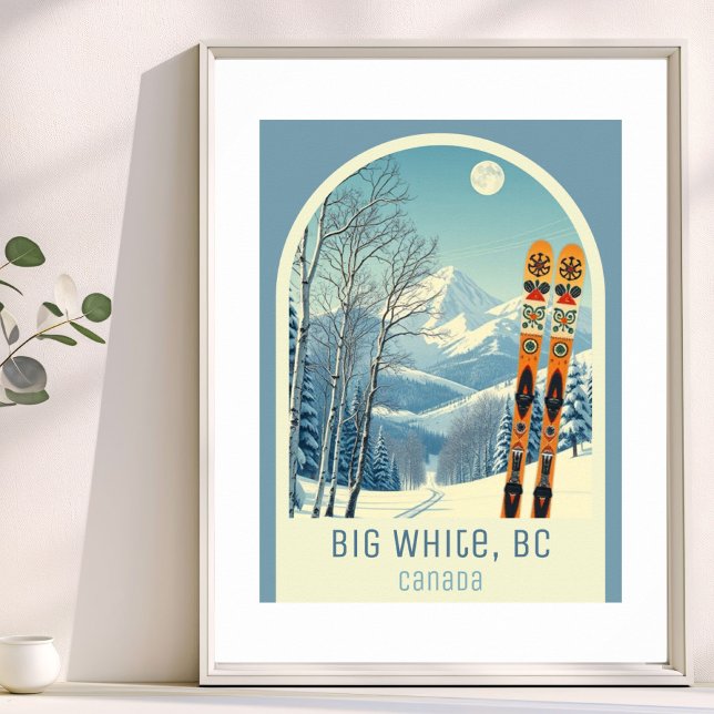 Big White British Columbia Canada  Poster (Criador carregado)