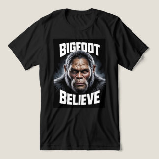 Bigfoot Acredita em T-Shirt com Ventilador Criptid