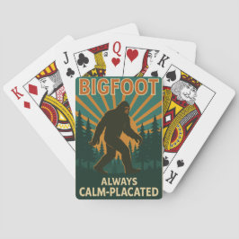 Bigfoot – Cartas de Baralho Sempre Calmas