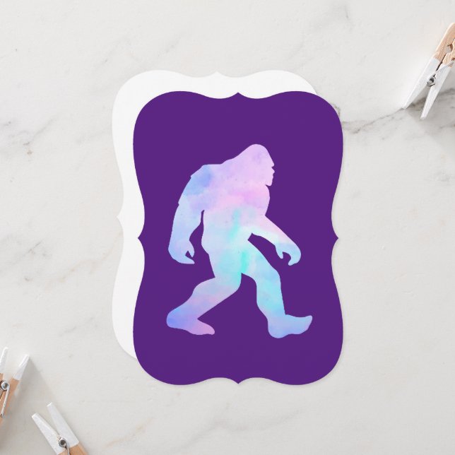 Bigfoot de Aquarela (Frente/Verso In Situ)