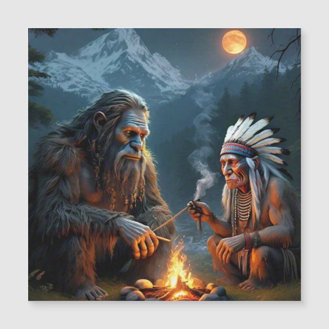Bigfoot e Chefe Moonlit Forest Gatherin (Frente)