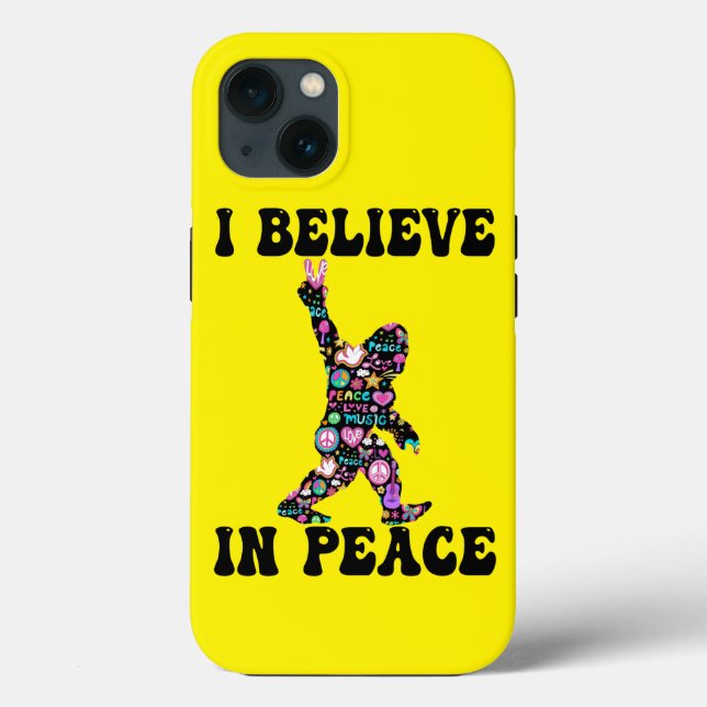 Bigfoot Engraçado Eu Acredito Na Paz (Verso)