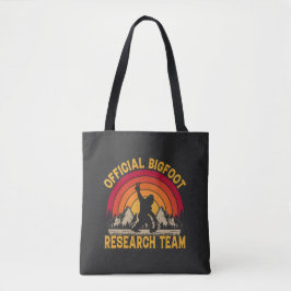 Bigfoot Equipe de investigação original Tote Bag