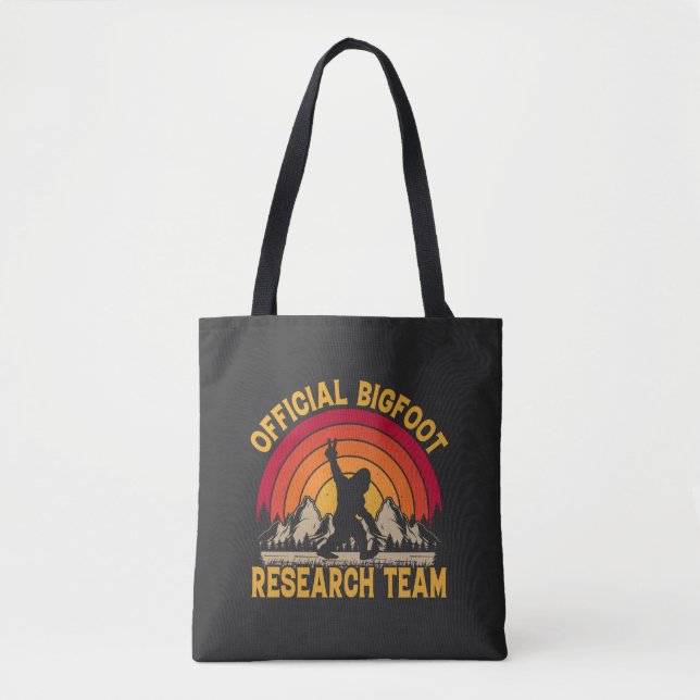 Bigfoot Equipe de investigação original Tote Bag (Frente)