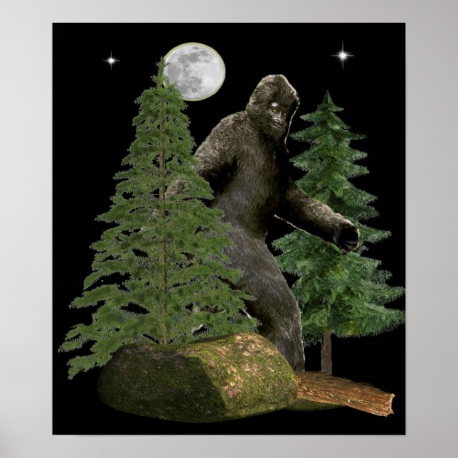 Bigfoot Hunter poster (Frente)