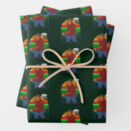 Bigfoot Lumberjack Com Ax Sasquatch Forester Diver