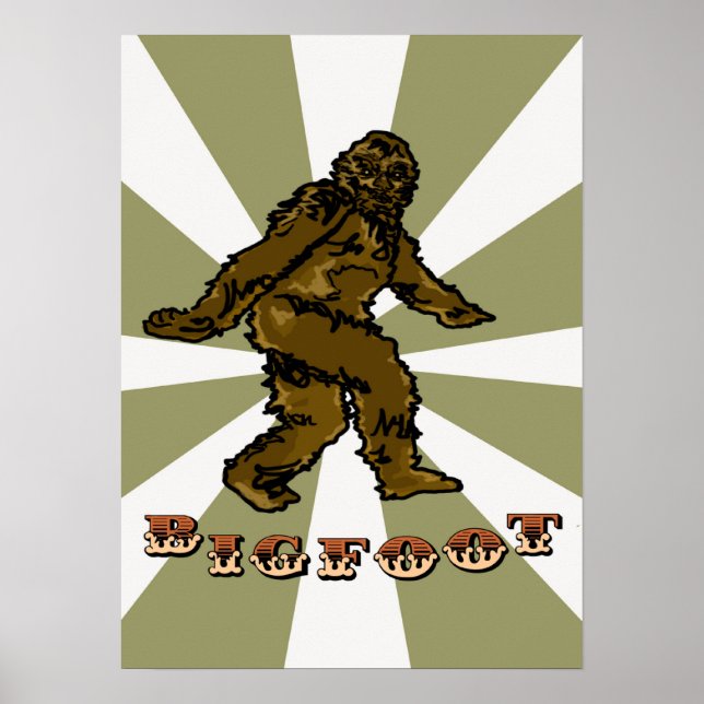 Bigfoot poster (Frente)