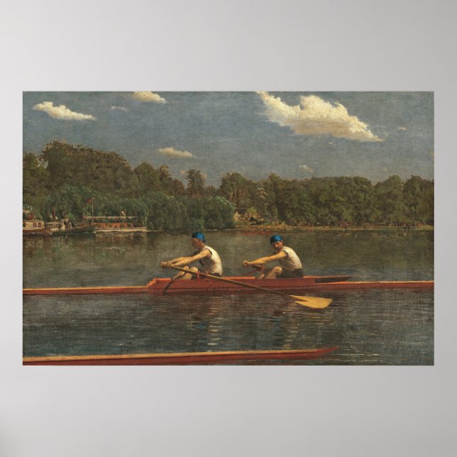 Biglin Brothers - Thomas Eakins Fine Art Poster (Frente)