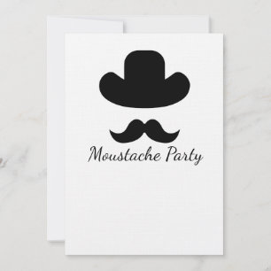 Bigode e chapéu