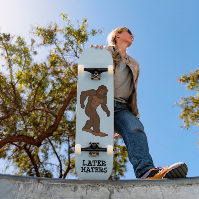 BIGPFOT POSTERIORMENTE HATERS FUNNEN SKATEBOARD DE (Ao ar livre 1)