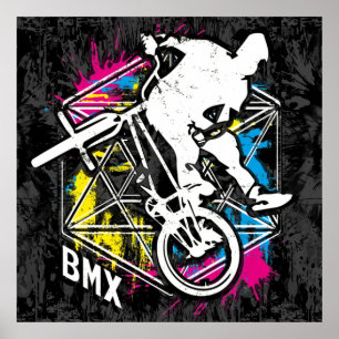 Bike Clássico Bmx - Impressão Bmx Freestyle Bmx