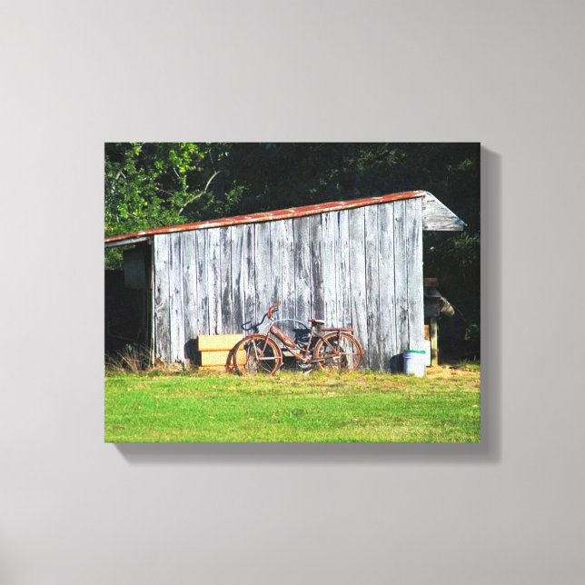 Bike de infância: 10"x 8", 0,75", impressão de tel (Frente)