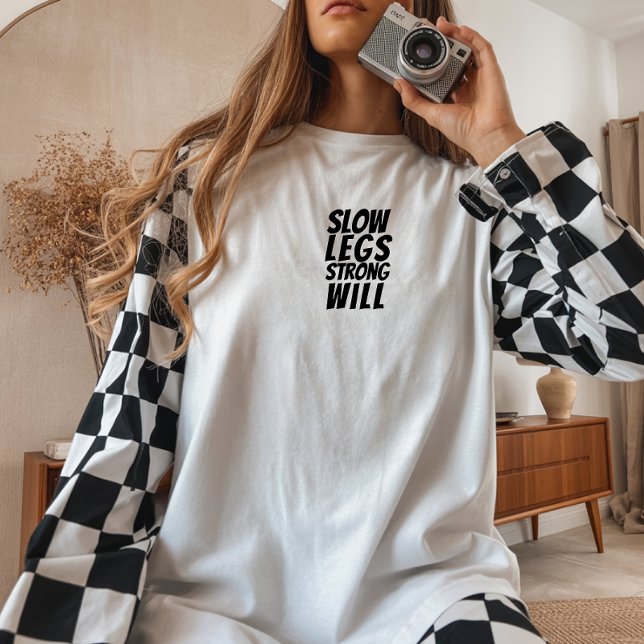 Bike Girl Irony black (This women's biking shirt combines eye-catching typography with a sleek, minimalist aesthetic.)