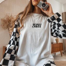 Bike Girl Irony black