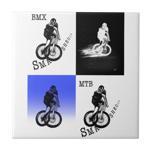 Biker de montanha MTB BMX (Frente)