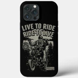 Biker De Motocicleta Com Carretel Vive Para Viajar