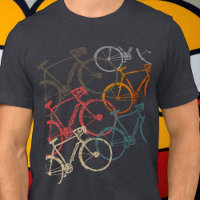 Bikes Gráficos / Bicicletas Heather Preta