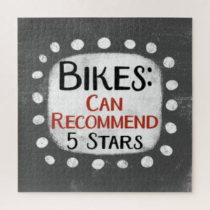 Bikes Review 5 Stars Jigsera Quebra-cabeça