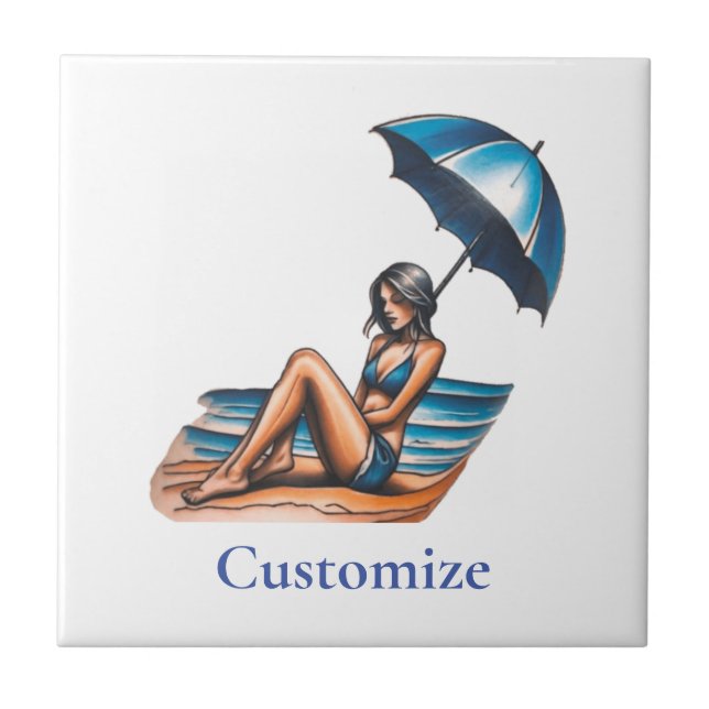 Bikini Girl Beach Nápoles Thunder_Cove (Frente)