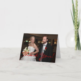 Bilhete de Agradecimento de Casamento