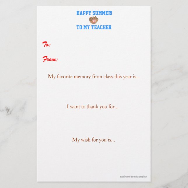 Bilhete de agradecimento de final de ano para o pr (Frente)